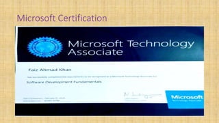 Microsoft Certification
 