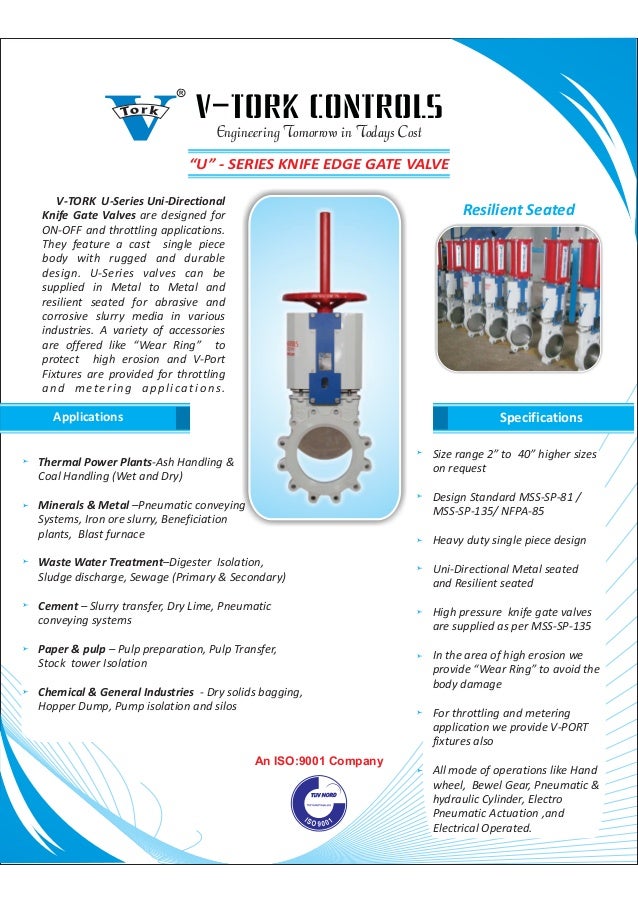 V Tork Controls, Coimbatore, Industrial Valves