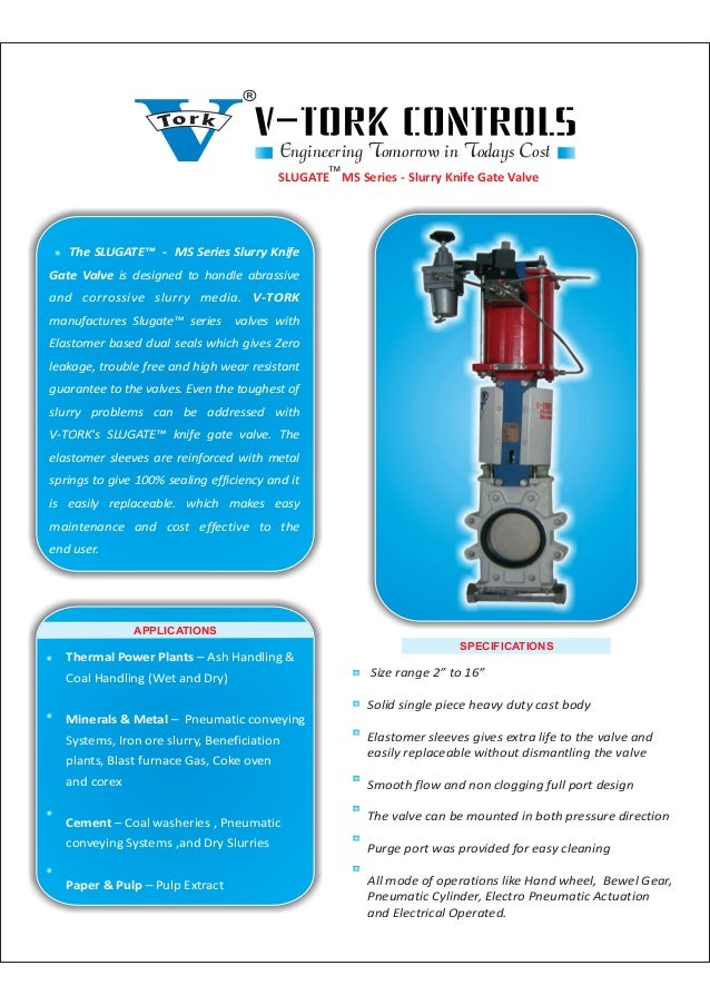 V Tork Controls, Coimbatore, Industrial Valves