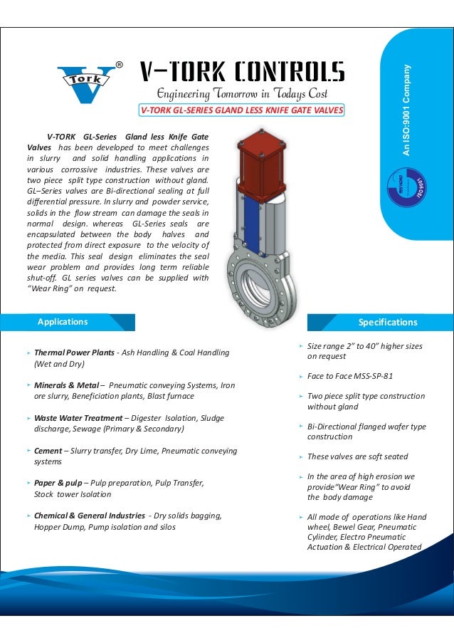 V Tork Controls, Coimbatore, Industrial Valves