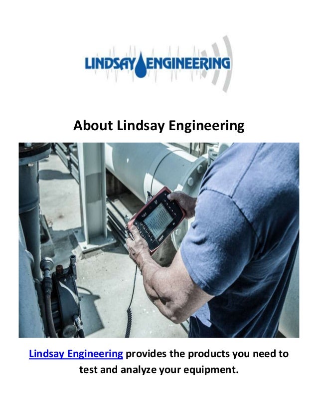 Lindsay Engineering Industrial Vibration Analysis in Los Angeles, CA