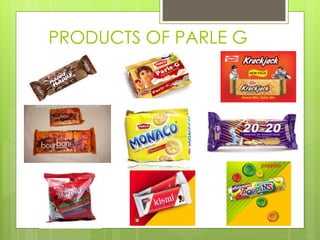 PRODUCTS OF PARLE G
 