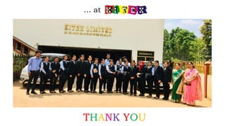 THANK YOU
… at
 