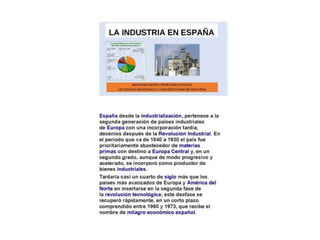 Industrias españolas