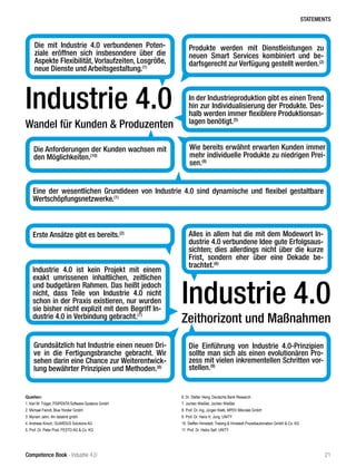 Industrie 4.0 Kompakt I - Systeme für die kollaborative Produktion im Netzwerk (Competence Book Nr. 16)