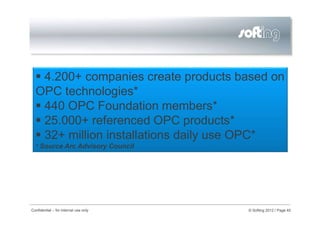 Industrie 4.0 OPC UA - Bridging IT and automation | PDF