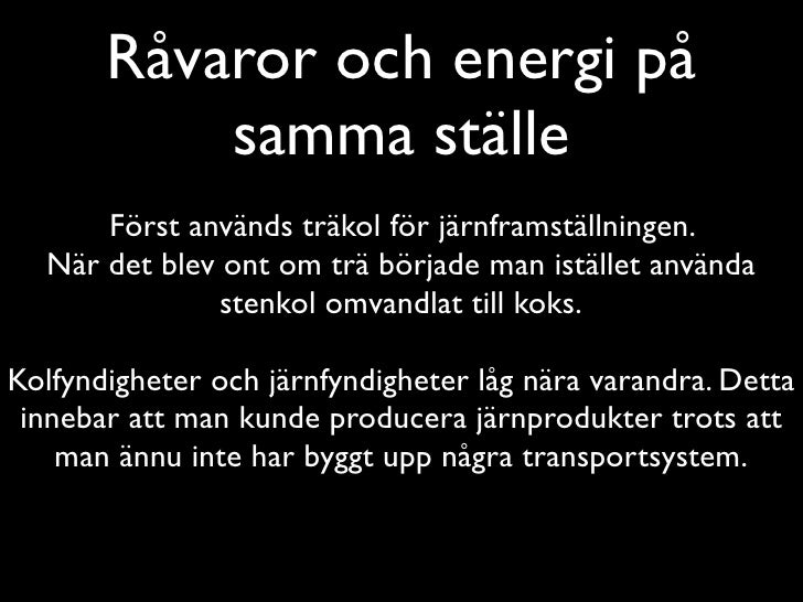 Industriella Revolutionen, förutsättningar och orsaker.
