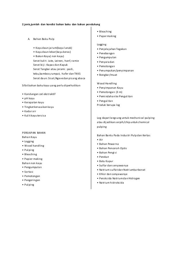 Industri kertas dan pulp