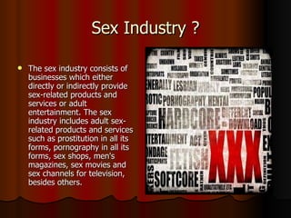 Sex Industry | PPT