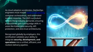 Industry-Recognized Advanced DevSecOps Engineer Certification for 2025.pptx
