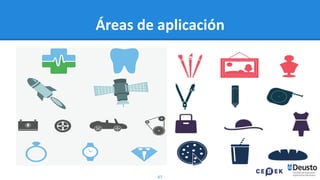 67
Áreas de aplicación
 