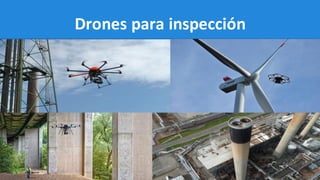 75
Drones para inspección
 