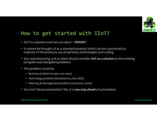 Industry 4.0 PPT PDF for Smart Manufacturing using IIoT (Industrial IoT ...