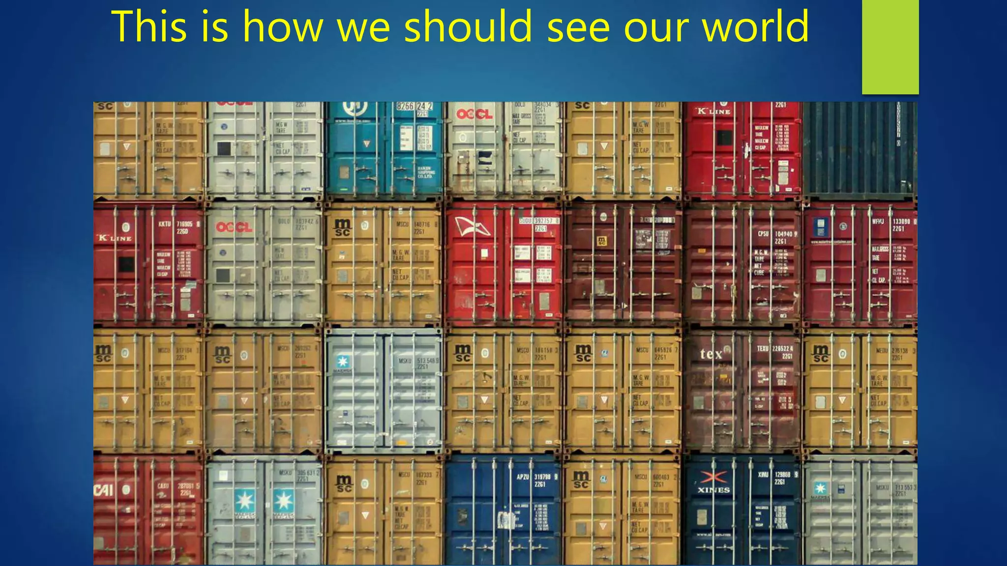 This is how we should see our world