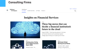 Consulting Firms
 