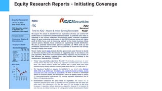 Equity Research Reports - Initiating Coverage
 