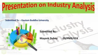 Submitted To :- Gautam Buddha University
Submitted By:-
Mayank Dubey -20/PMB/024
 