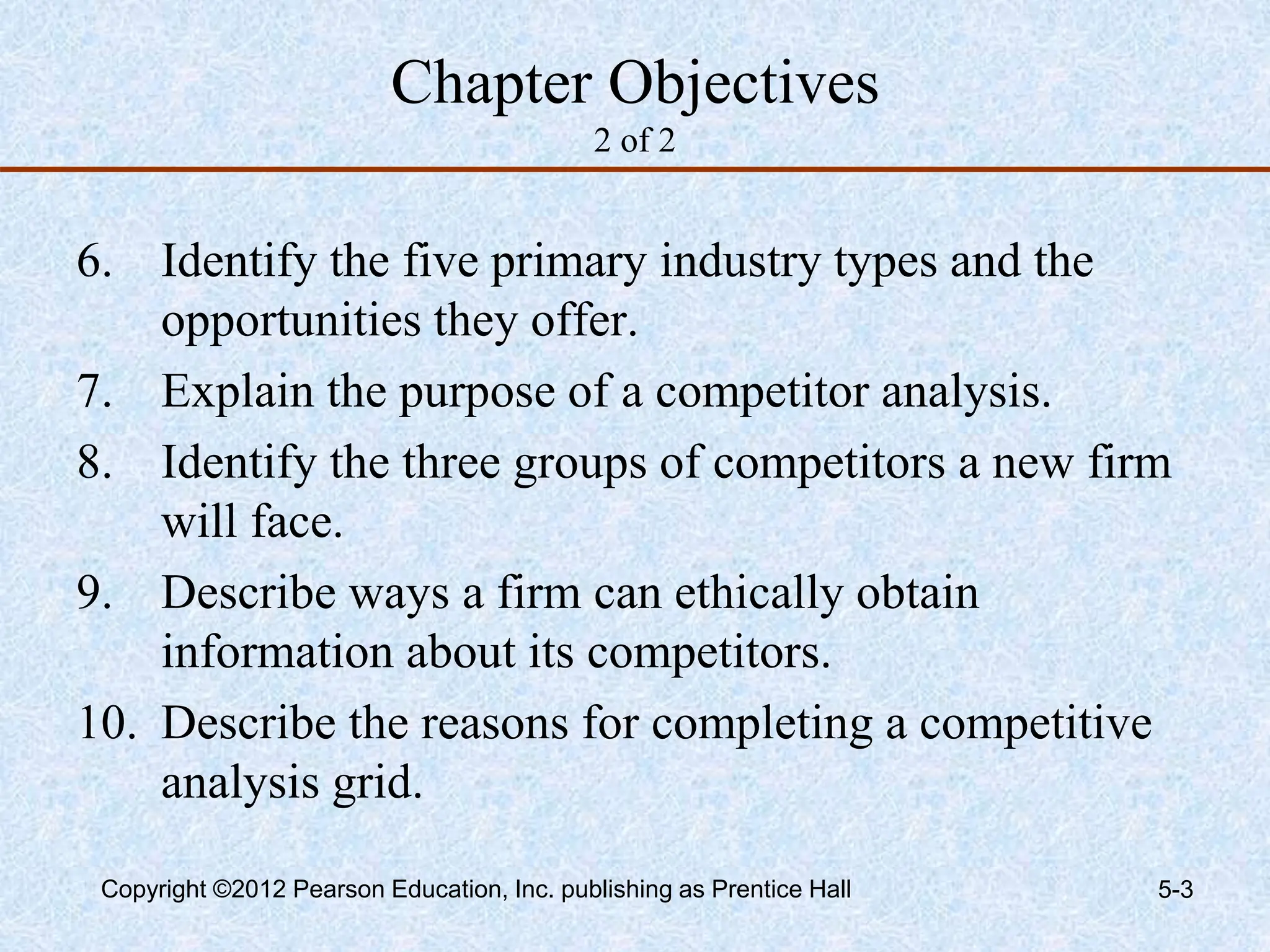 Industry and Competitor Engineering Analysis.ppt