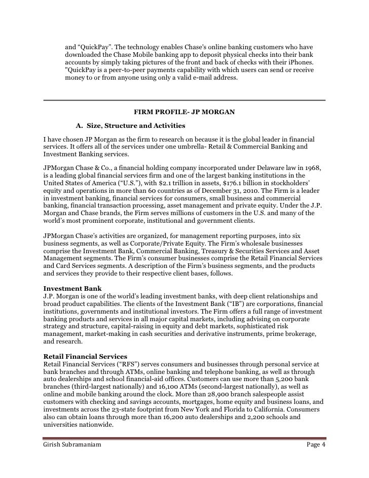 industry and firm profile mba course paper coursepaper account
