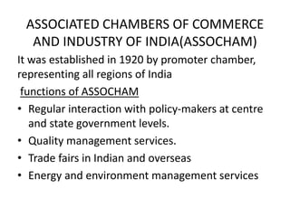 Industry associations and bodies | PPTX