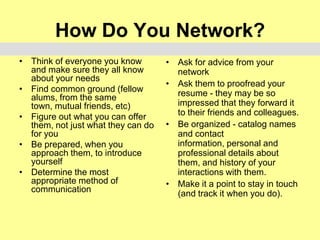 Conference Don’ts
• Forget the event begins in Daytona and doesn’t
have to end when you are back in Daytona
• Drink too much at events, on the airplane, or if
you go out
• Go unprepared, look or act unprofessional
• Grab goodies and run, do TALK to recruiters first
• Sleep during the sessions
• Use Cell Phones during sessions
(texting, internet)

 
