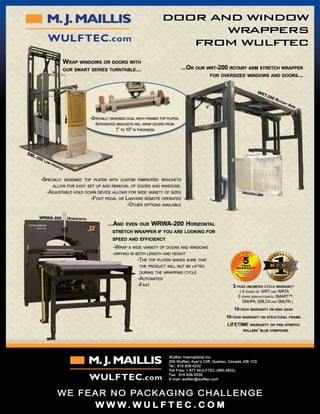 Window & Door Applications Welcome!
