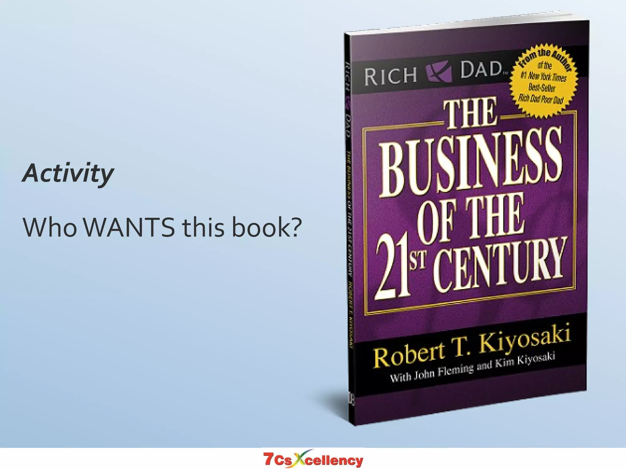 Activity
WhoWANTS this book?