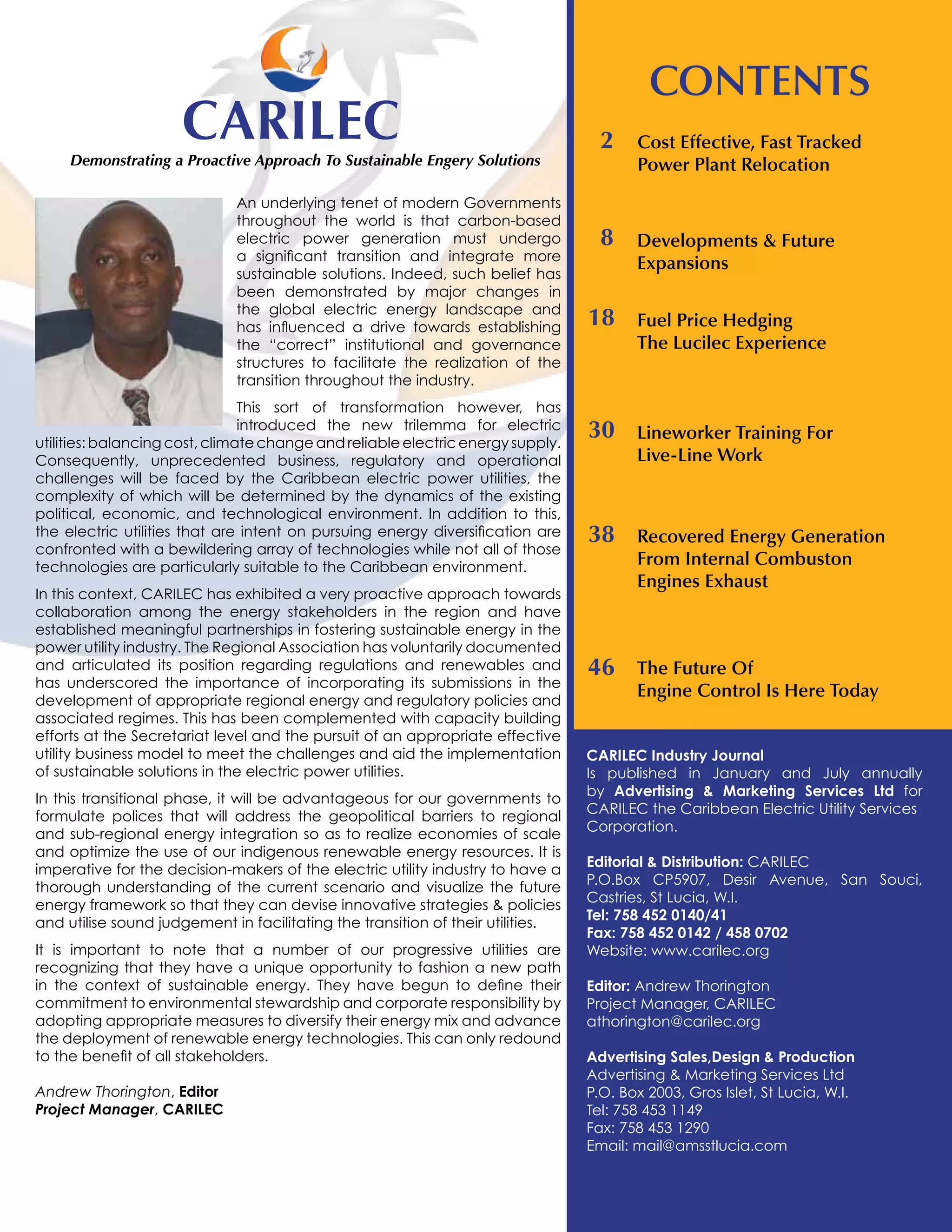 Carilec Industry Journal July 2010 | PDF