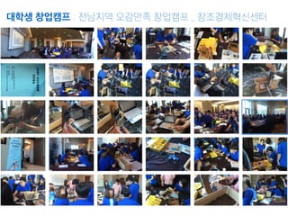 대학생 창업캠프 : 전남지역 오감만족 창업캠프 _ 창조경제혁신센터
 