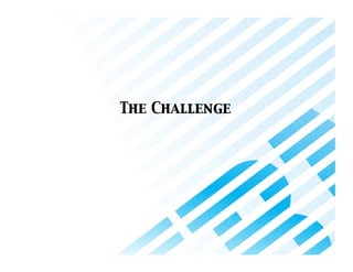 @mdelder 
© 2013 IBM Corporation 
The Challenge 
 