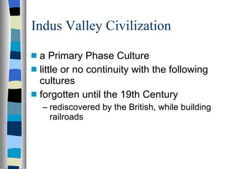 Indus Valley Civilization ,[object Object],[object Object],[object Object],[object Object]