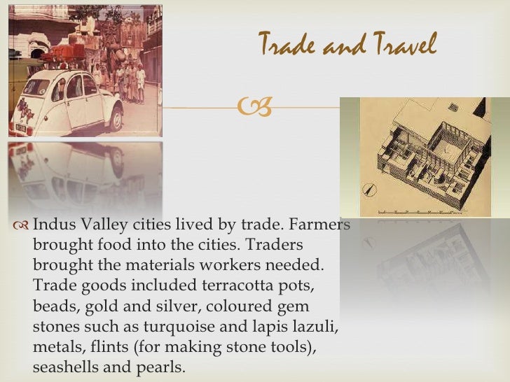 Trading system of harappan civilization