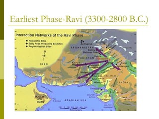 Earliest Phase-Ravi (3300-2800 B.C.)
 