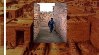 view of a small, side street
 