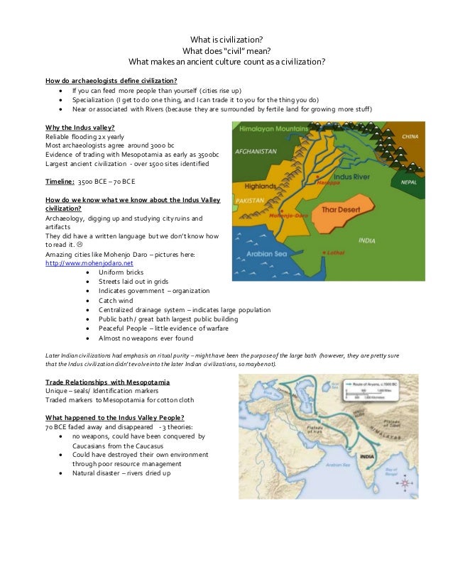 Indus Valley Civilization Decline