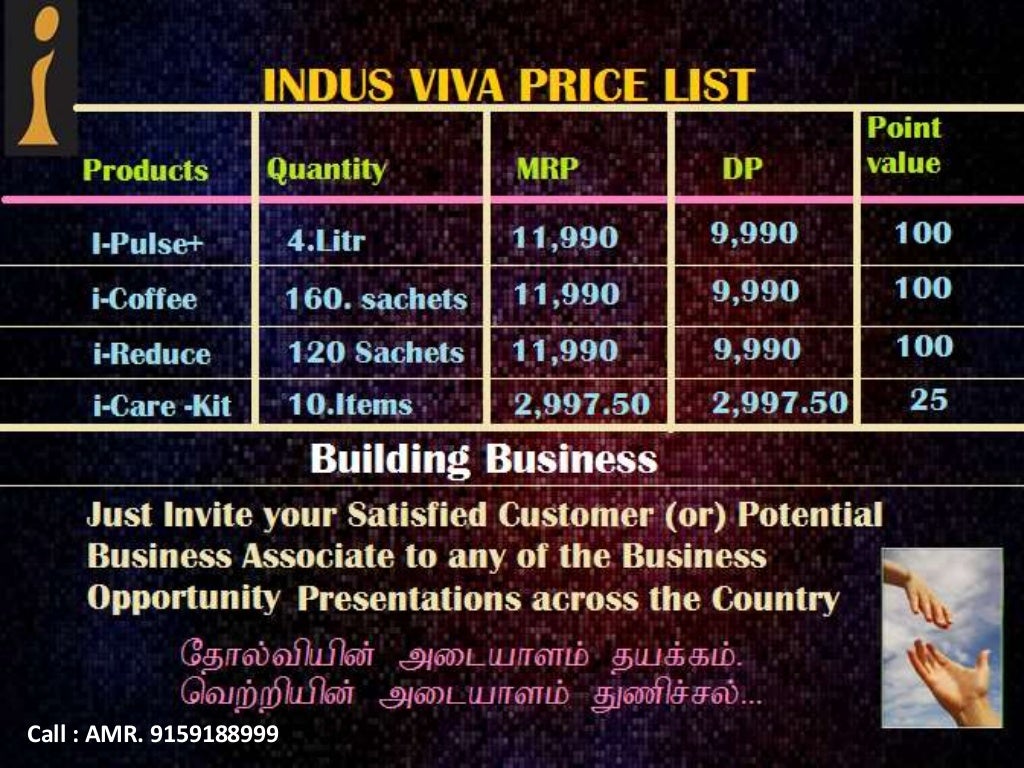 Indus Viva Ppt