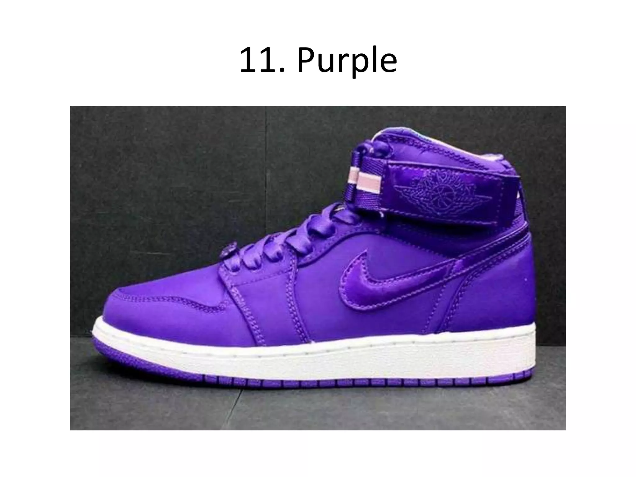 11. Purple