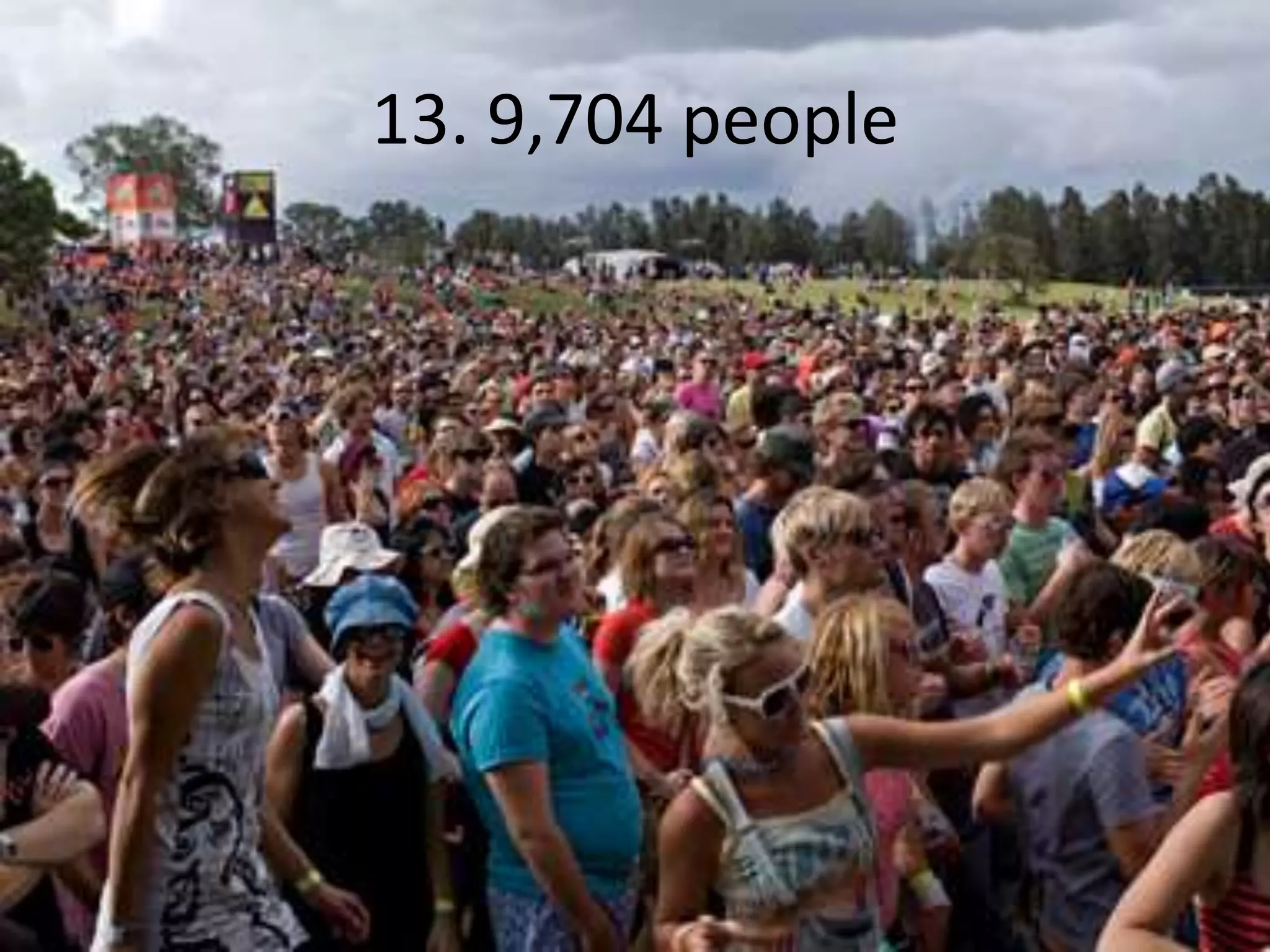 13. 9,704 people