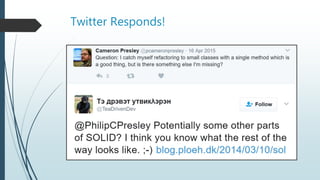Twitter Responds!
 