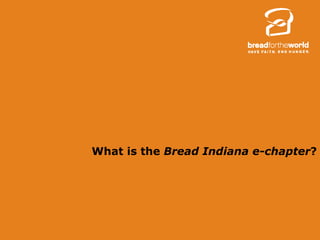 What is the  Bread Indiana e-chapter ? 