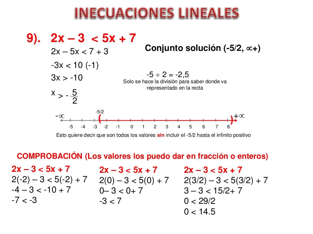 Inecuaciones Ejemplos Resueltos - vrogue.co