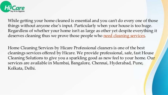 i need house cleaning services ppt people who need house cleaning