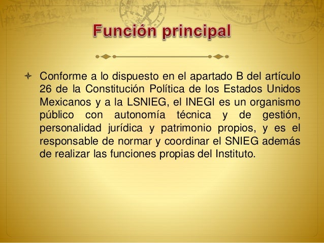 Que Es El Inegi Y Cual Es Su Funcion