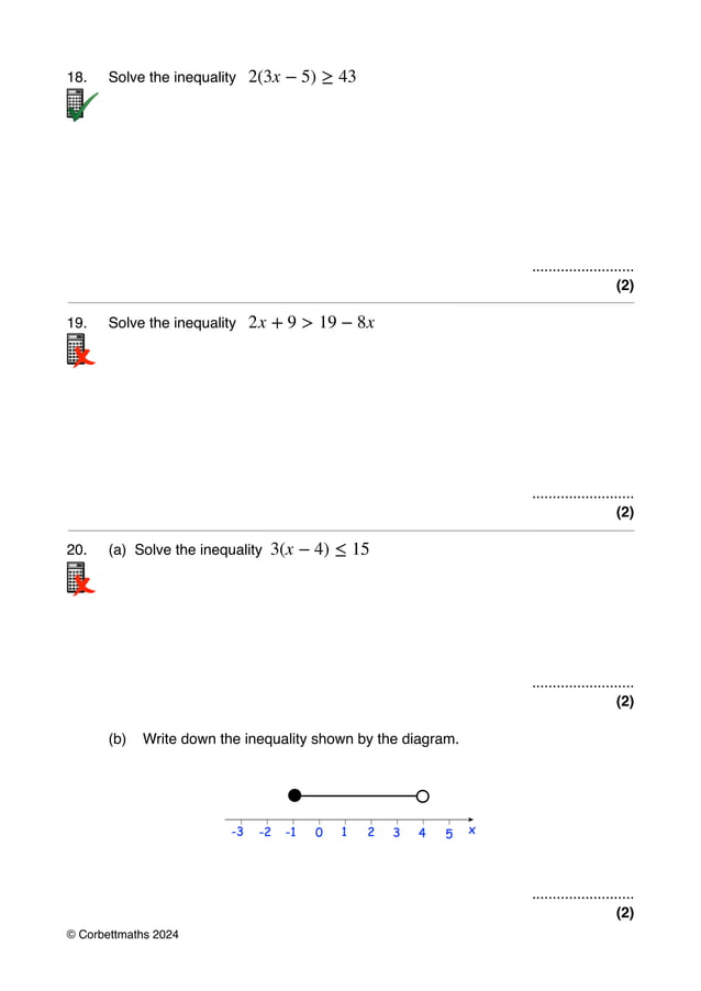 GCSE MATHEMATICS Inequalities Questions pdf gcse-mathematics-inequalities-questions-pdf