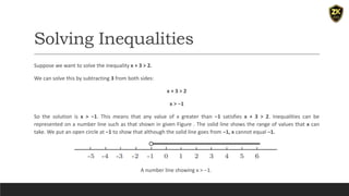 Inequalities and absolute value | PPTX