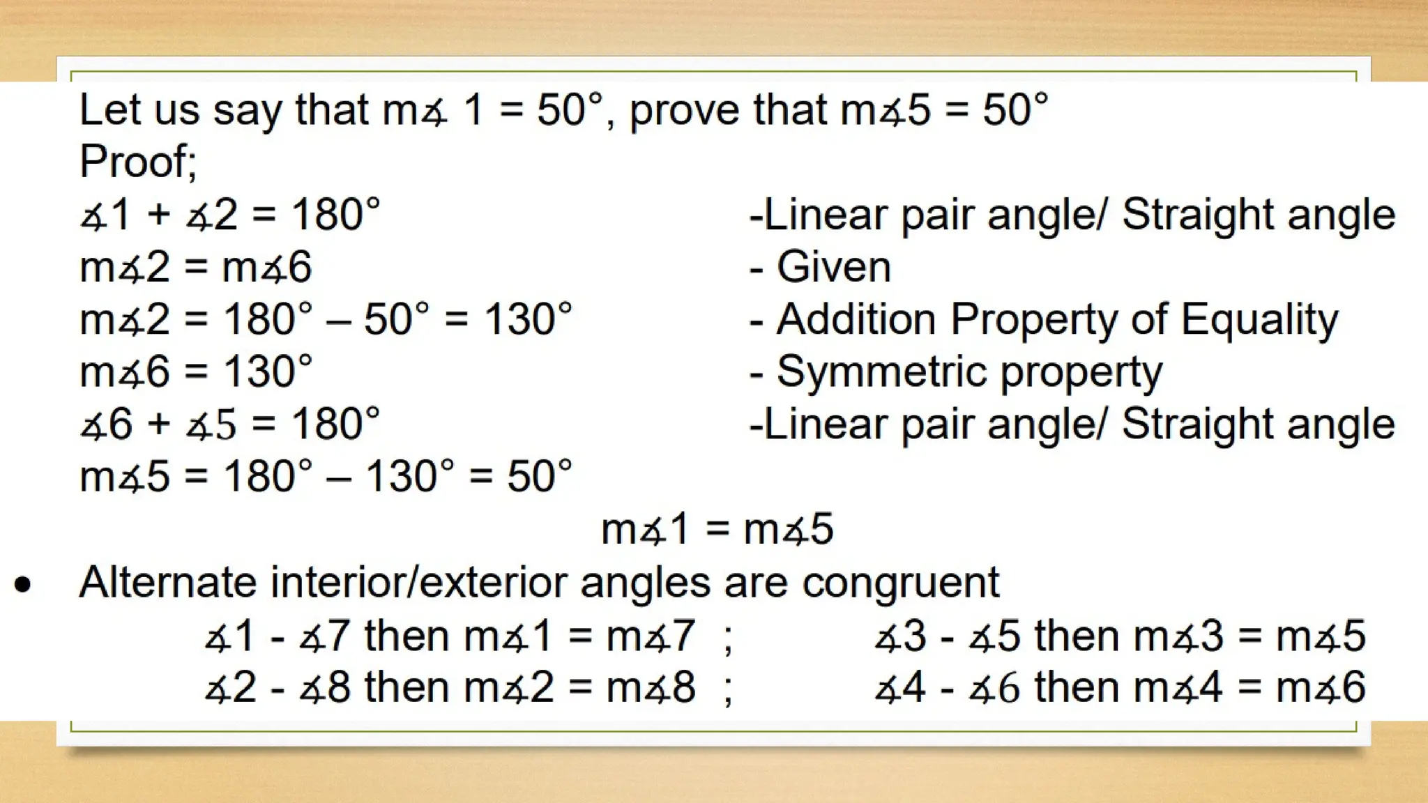 Inequalities in a Triangle (Mathematics 8)