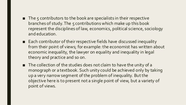 good titles for essays about inequality