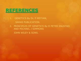 SUPPLEMENTARY AND COMPLEMENTARY INHERITANCES | PPTX