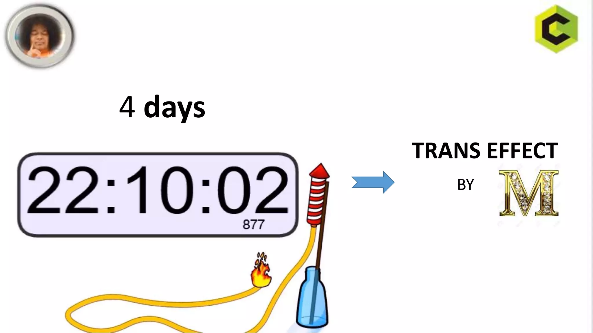 4 days
TRANS EFFECT
BY
 