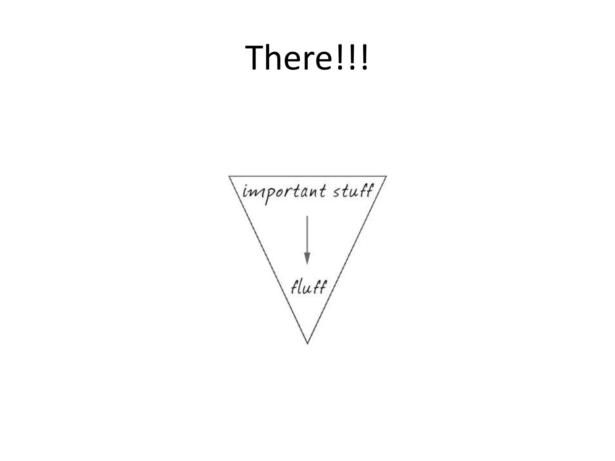 Inverted pyramid ppt | PPT